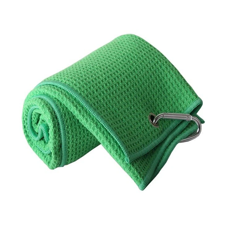 custom waffle golf towels